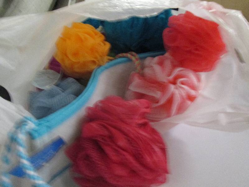 15 new bathshower scrubbys ...