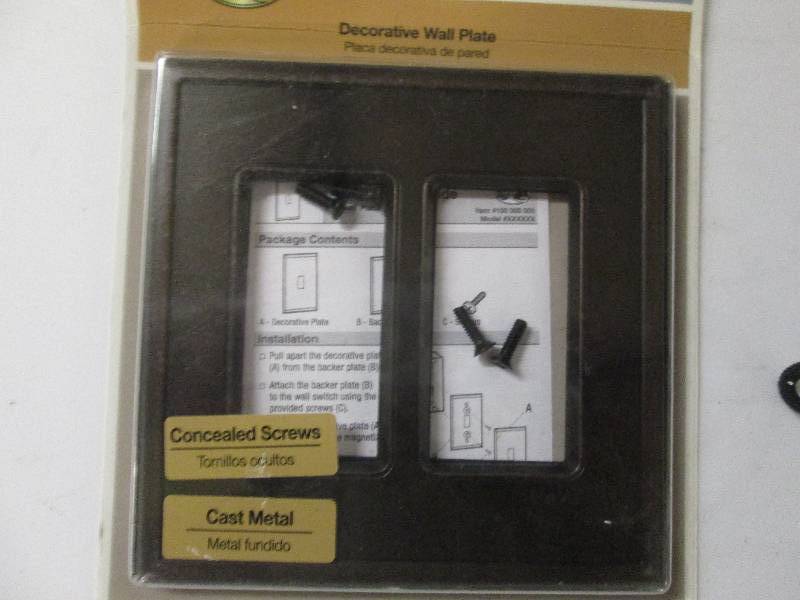 10 Hampton Bay 2 GFCI Screwless Wal...