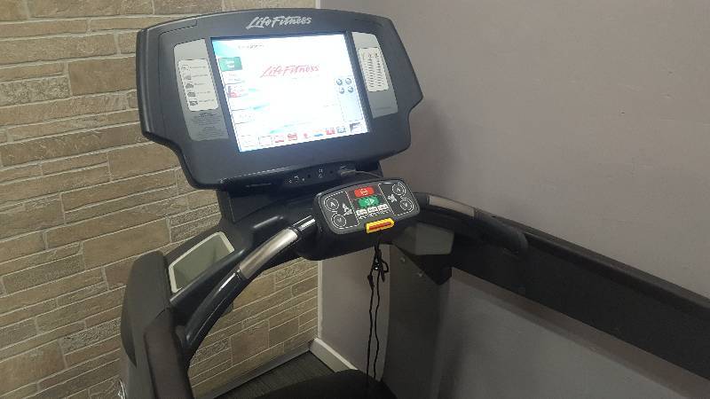 lot 3 image: Life Fitness Engage touch screen Treadmill