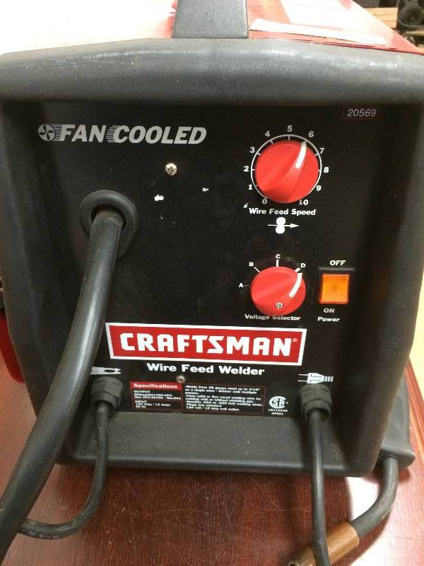 Craftsman MIG Welder 20569 used good condition | KX Real Deals Auction