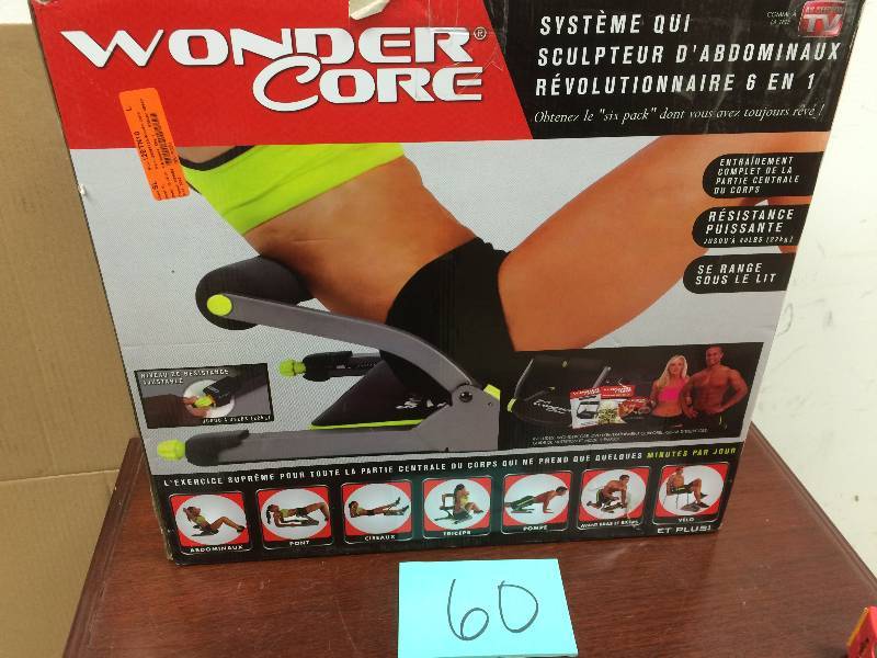 lot 60 image: Wonder Core Smart Fitness good condition