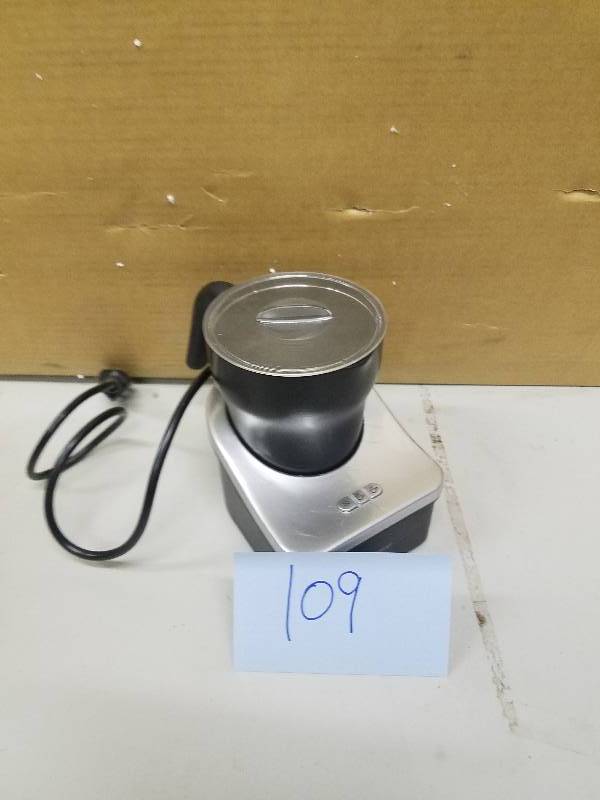 lot 109 image: Capresso Froth PRO Automatic Milk Frother  open box