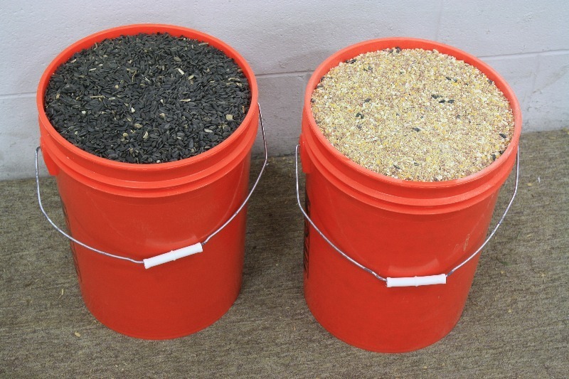 lot 148 image: Bulk Bird Seed - 2 Qty 5 Gallon Buckets