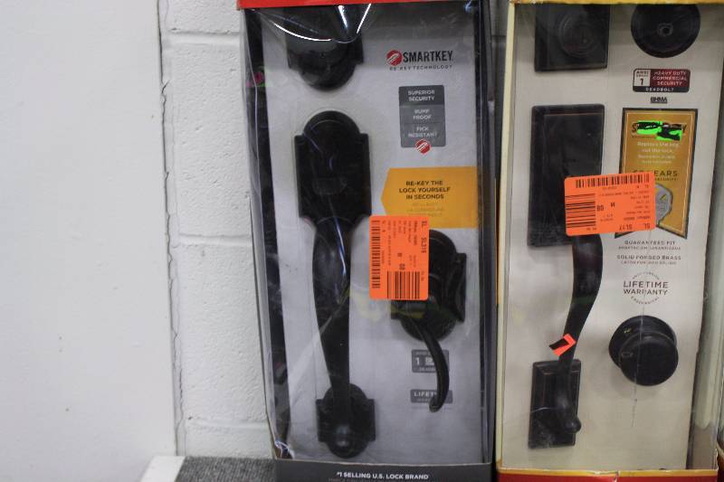 lot 18D image: Lot of 3 Kwikset Front Entry Door Sets