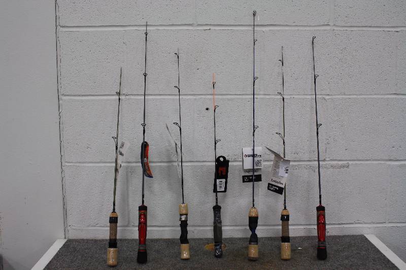 lot 22 image: Salvage Ice Fishing Poles