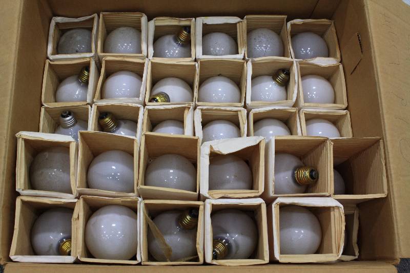 lot 83 image: Lot of 40Watt Light Bulbs