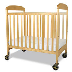 lot 119 image: Brand New Crib with Mattress