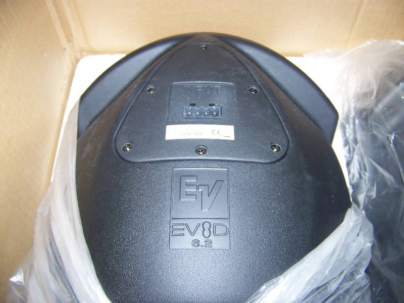 lot 54 image: (2) Electro-Voice Innovative Design (EVID), 6.2t, 2-Way, Indoor  Outdoor, Surface Mount Speakers - NEW  NEVER INSTALLED
