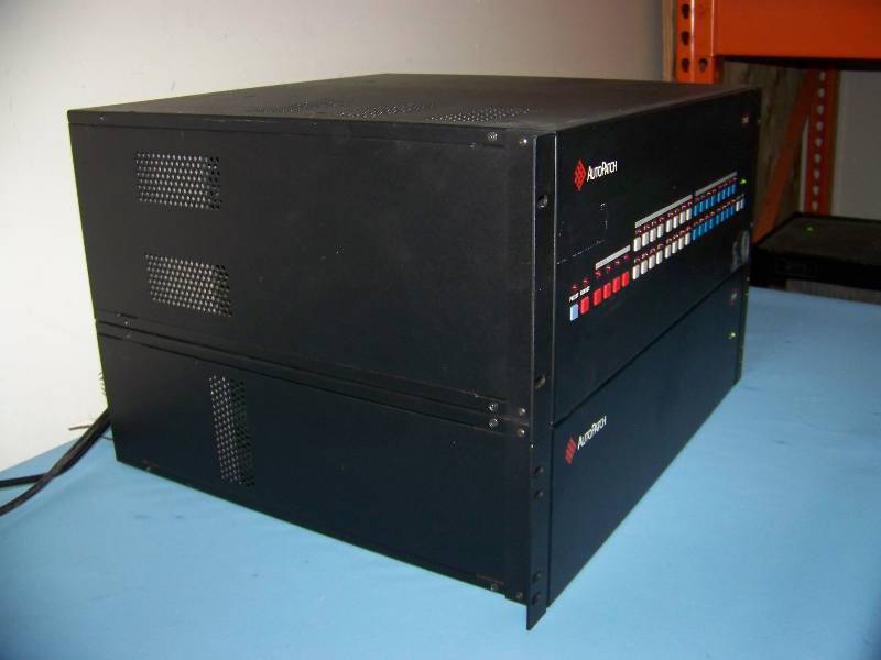 lot 89 image: (2) AutoPatch, Audio  Video, Matrix Switchers