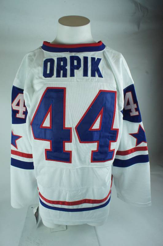 lot 20 image: Brooks Orpik Size X-Large White USA Jersey