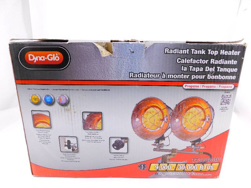 Radiant Propane Tank Top Dual Heater - 9,00030,000 BTU