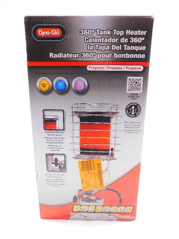 Dyna-Glo 360° Propane Tank Top Heater - 40,000 BTU