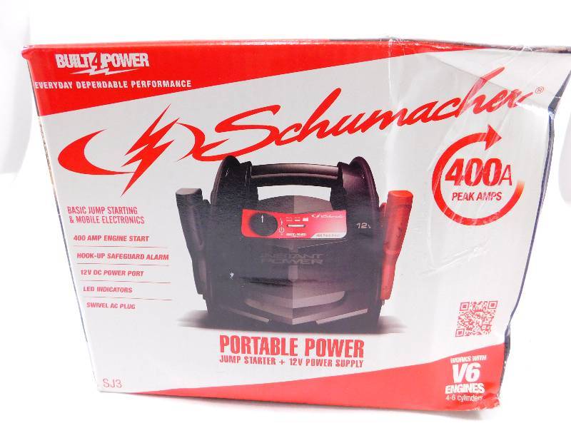 Schumacher 400 Amp Portable Power Jump Starter