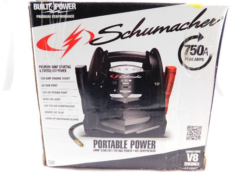 Schumacher 750 A Premium Portable Power Jump Starter