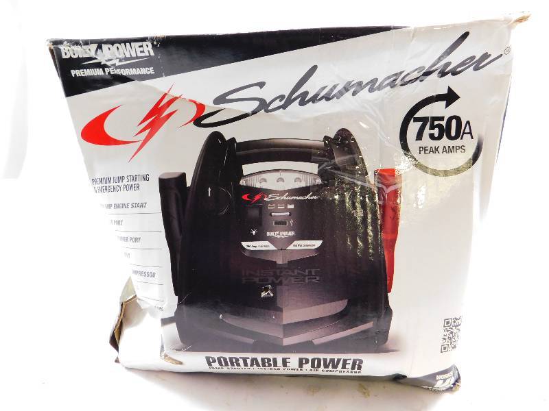 Schumacher 750 A Premium Portable Power Jump Starter