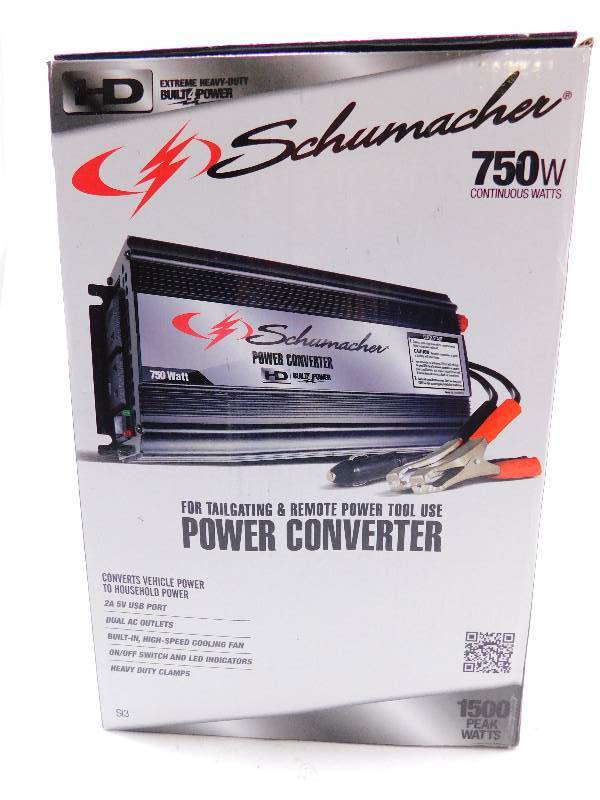 Schumacher 750 Watt Power Converter