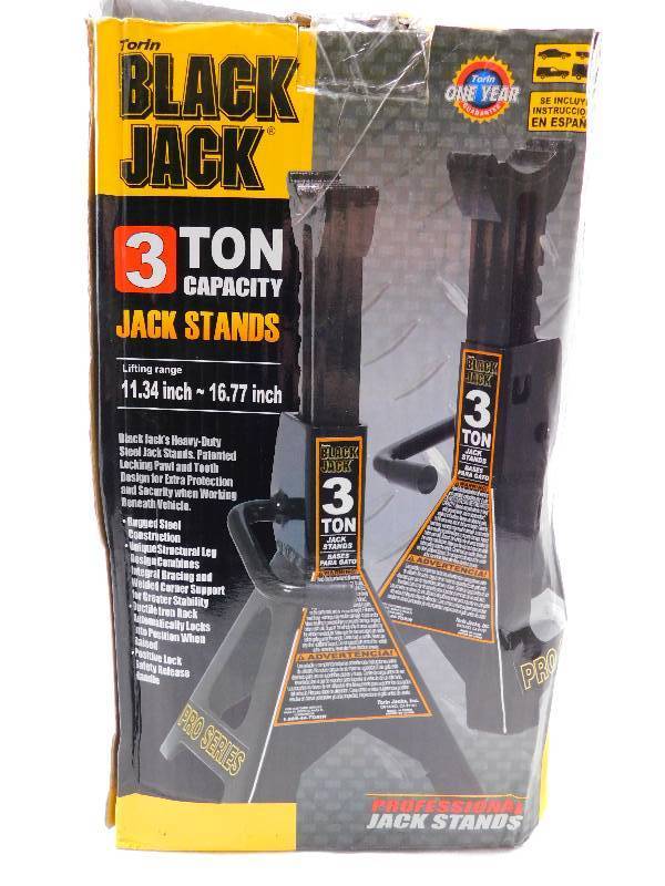 3 Ton Professional Jack Stands (1 Pair)