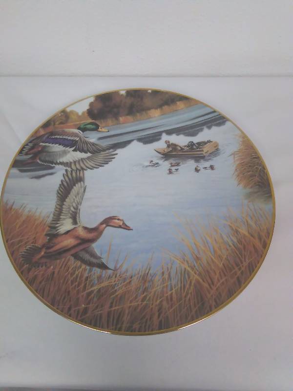 lot 104 image: Ken Michaelsen Plate, Mallards in October, 1984, Limited First Edition