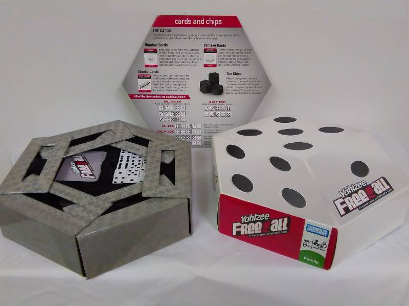 lot 4 image: Yahtzee Free for All, new twist on Yahtzee.