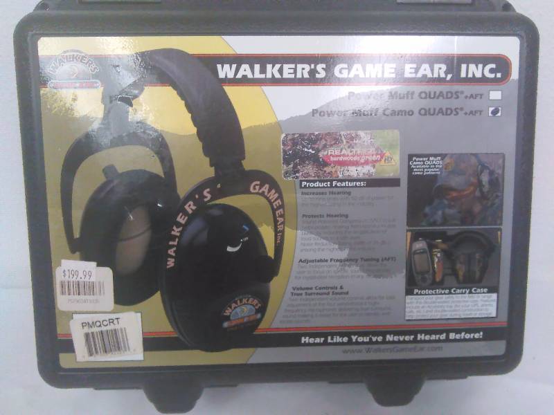 lot 18 image: Power Muff Camo Quad, Walkers Game Ear, Inc.