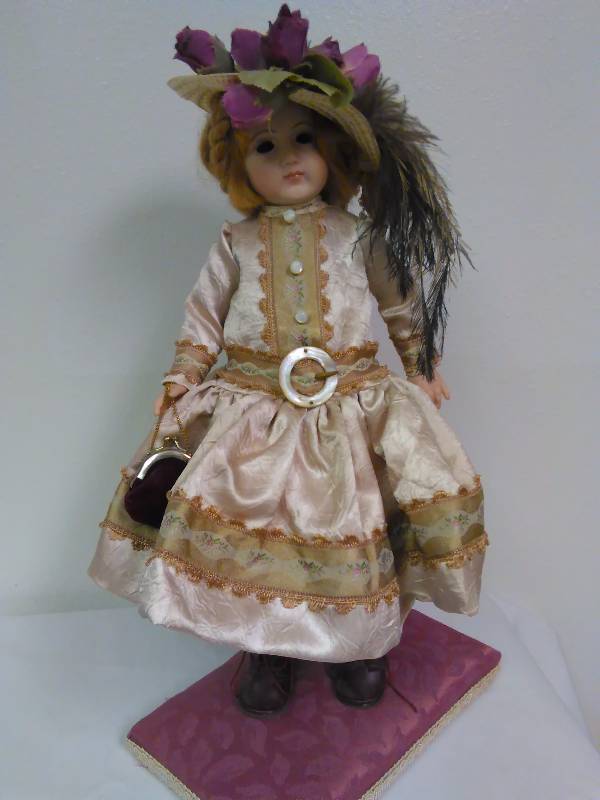 lot 74 image: Vintage Handmade Doll