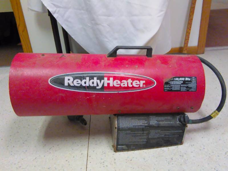 lot 91 image: Reddy Heater, 100,000 BTU Propane Heater