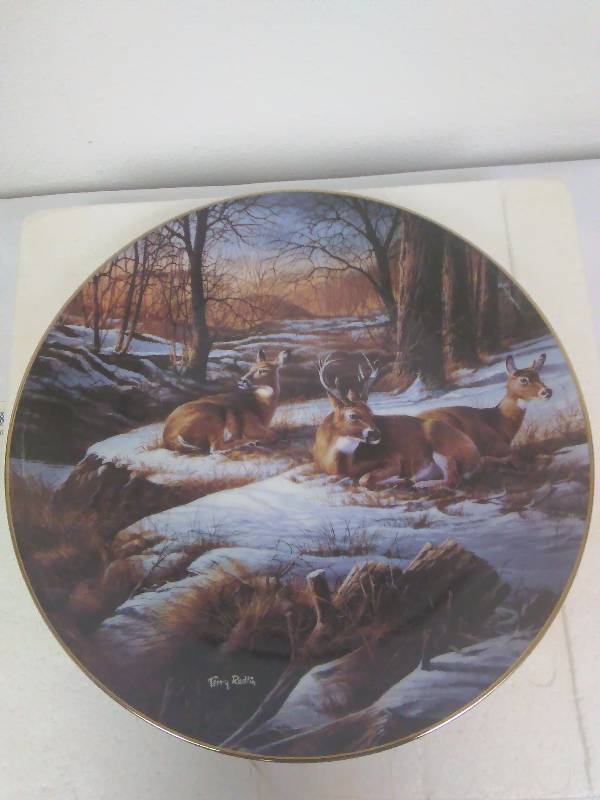 lot 101 image: Terry Redlin Plate, Sunny Afternoon, 12278A, COA