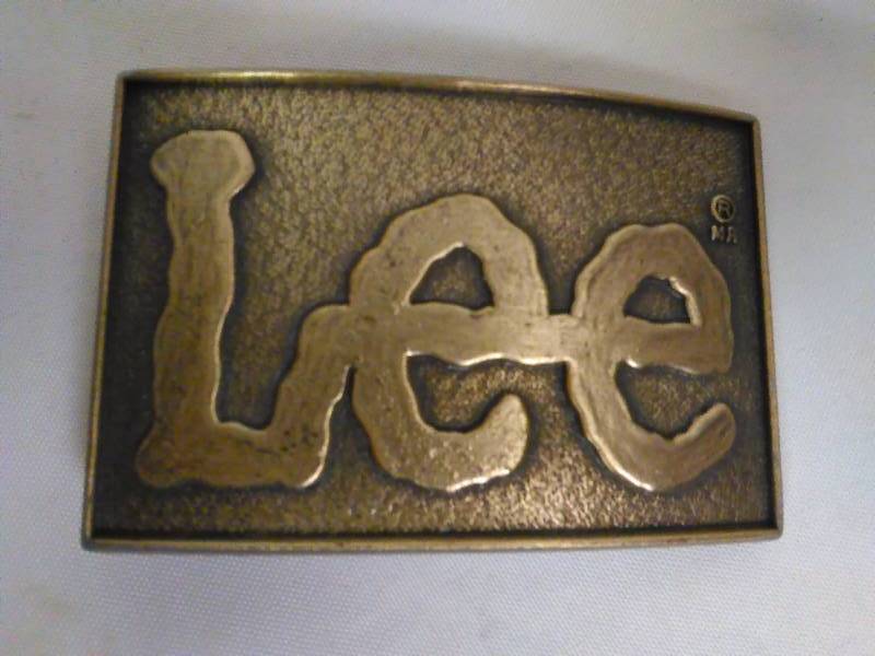 lot 160 image: Vintage Belt Buckle, LEE