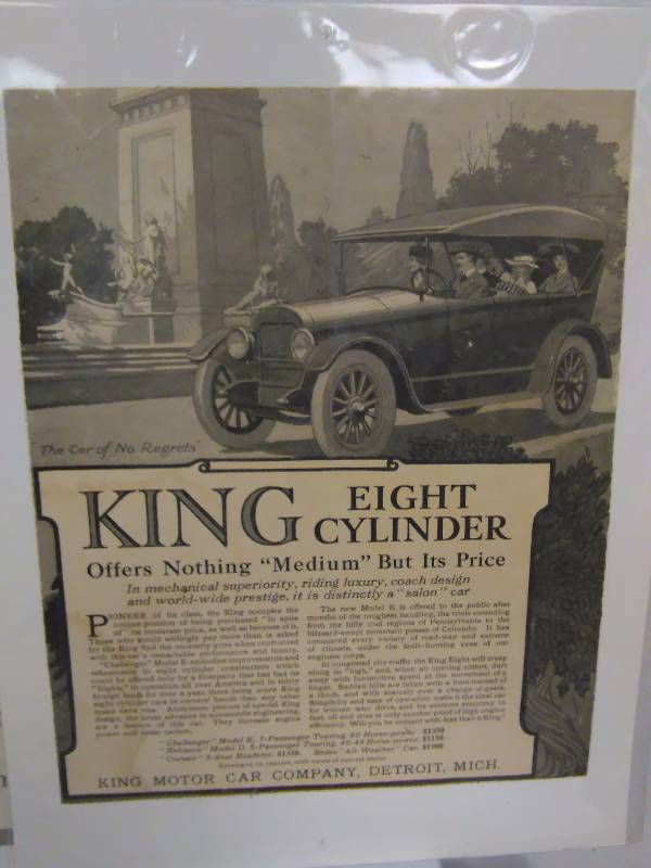 lot 170 image: Authentic Automobile Advertisements (9)
