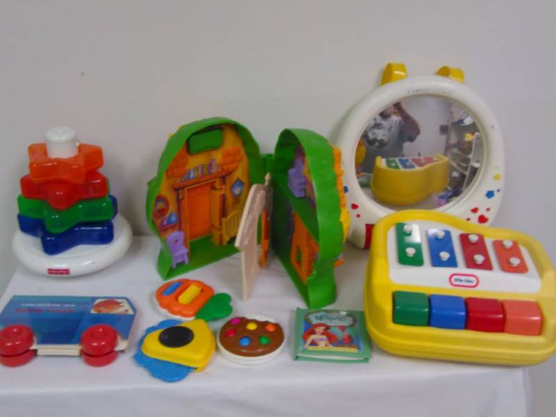lot 181 image: Vintage Toddler Activity Toys, Little Tykes, Fisher Price