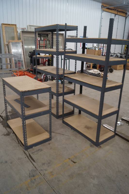 lot 24 image: Metal Shelving