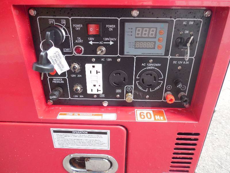 New Heavy Duty Power System HDI7000BD Diesel Generator Construction