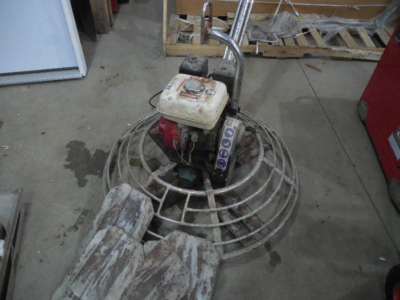 lot 3 image: Bartell Walk-Behind Concrete Power Trowel