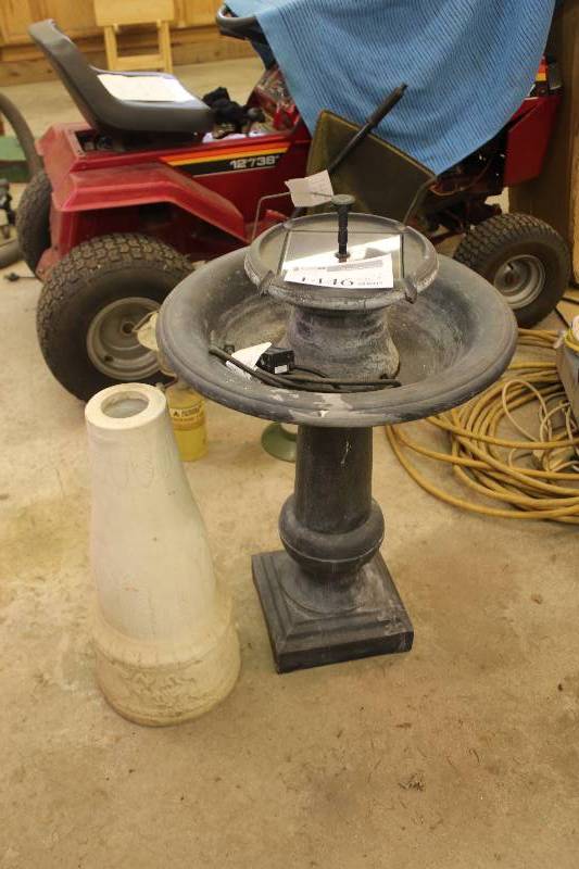 lot 1446 image: Lot of (2) Bird Baths