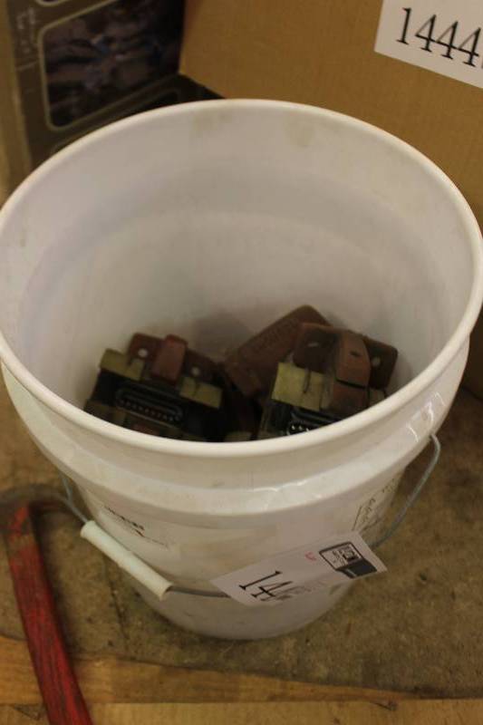 lot 1445 image: Bucket Lot of Thompson Motor Parts