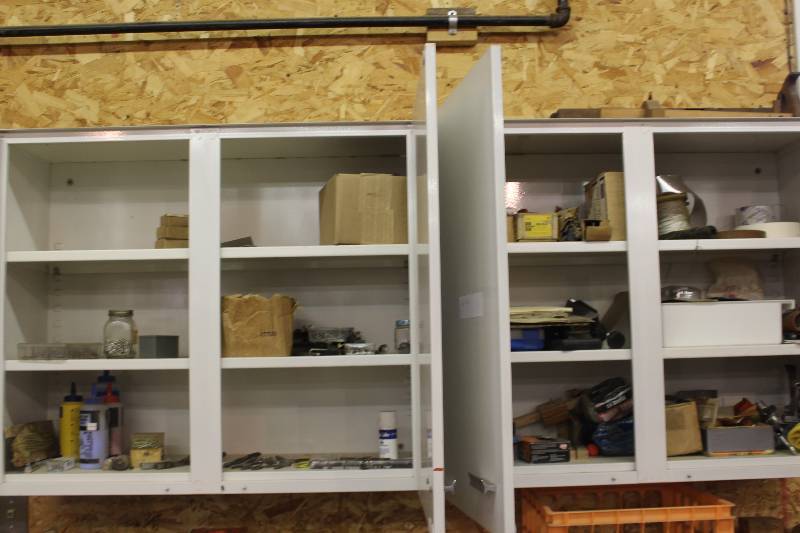 lot 1471 image: Contents of (2) Cabinets Includes Tools, Hardware