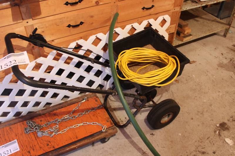 lot 1522 image: Precision Pro Push Yard Seeder