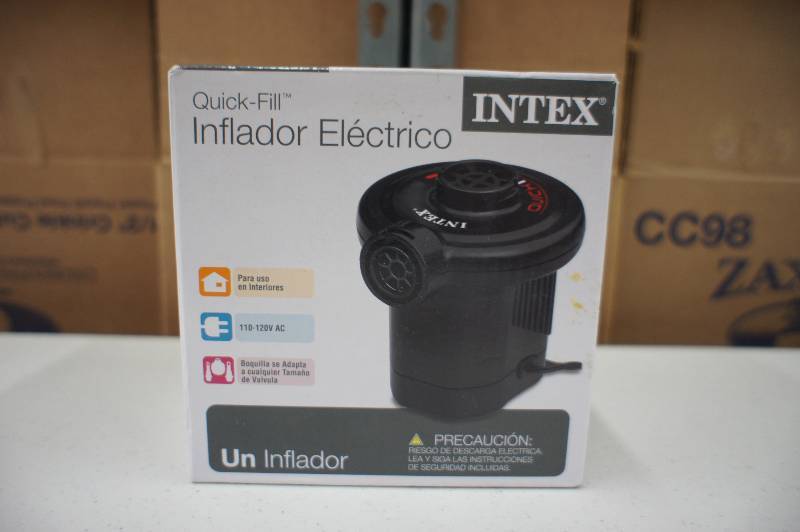lot 37 image: Intex Quick-Fill AC Electric Airbed Pump 078257308385