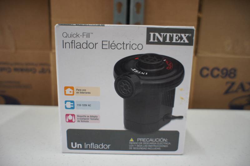 lot 38 image: Intex Quick-Fill AC Electric Airbed Pump 078257308385