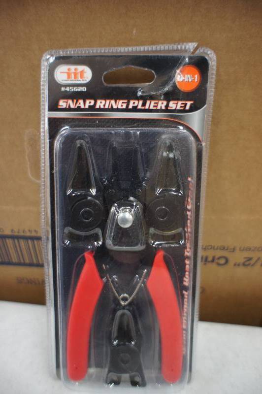 lot 24 image: IIT 45620 4 In 1 Snap Ring Plier,