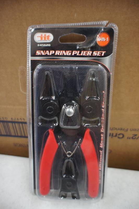 lot 25 image: IIT 45620 4 In 1 Snap Ring Plier,