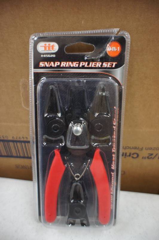 lot 26 image: IIT 45620 4 In 1 Snap Ring Plier,