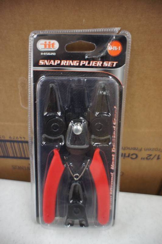 lot 27 image: IIT 45620 4 In 1 Snap Ring Plier,