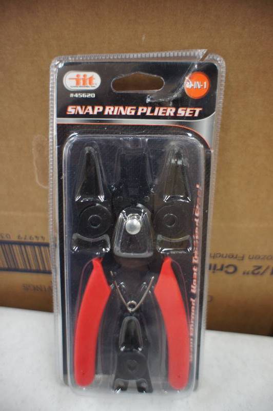 lot 28 image: IIT 45620 4 In 1 Snap Ring Plier,