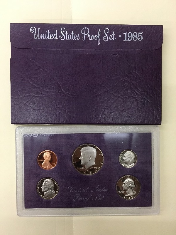 1985 US Proof Set ...