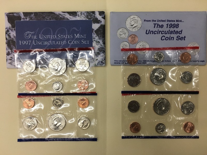 Lot Of 1997 US Uncirculated Set & ...