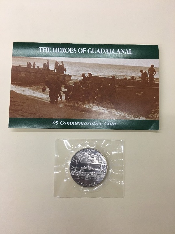 1993 $5 Marshall Islands Heroes Of...