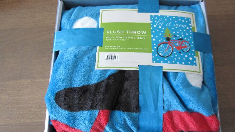 Plush Throw 50x60