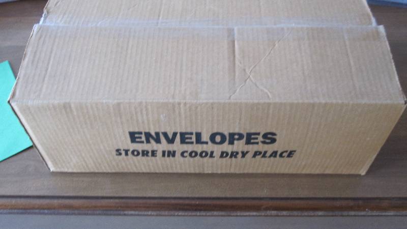 One Case Green Envelopes - 850