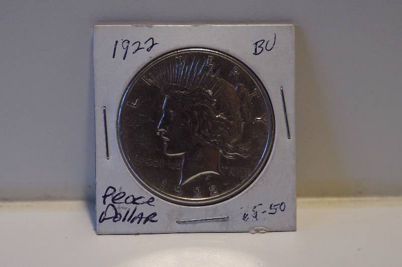 1922 Silver Peace Dollar